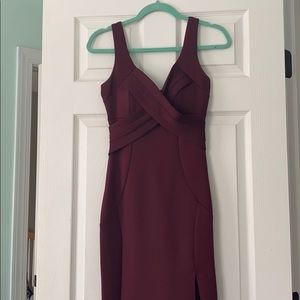 Burgundy Prom Dress - worn once